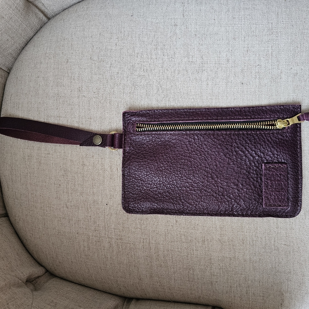 SOLD pebbled plum adriana